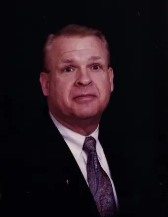 Middle-aged man in suit and tie portrait