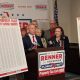 Gubernatorial candidate speaking at Florida tax policy press conference