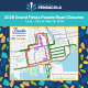 Map of 2026 Pensacola parade road closures