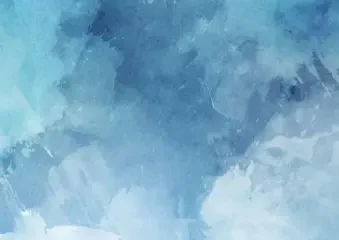 Abstract blue watercolor texture background