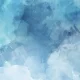 Abstract blue watercolor background with soft textures