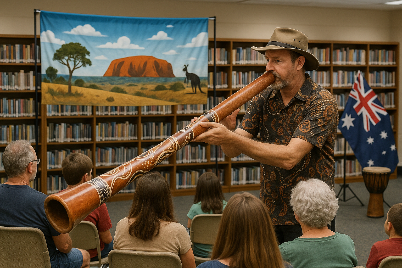 Australian Culture Takes Center Stage at Century Library; Molino Show This Saturday