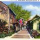 Vintage postcard of Aviles Street, St. Augustine
