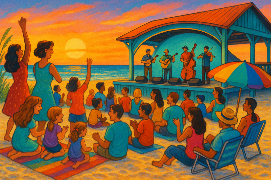 Bands on the Beach: The New Cahoots