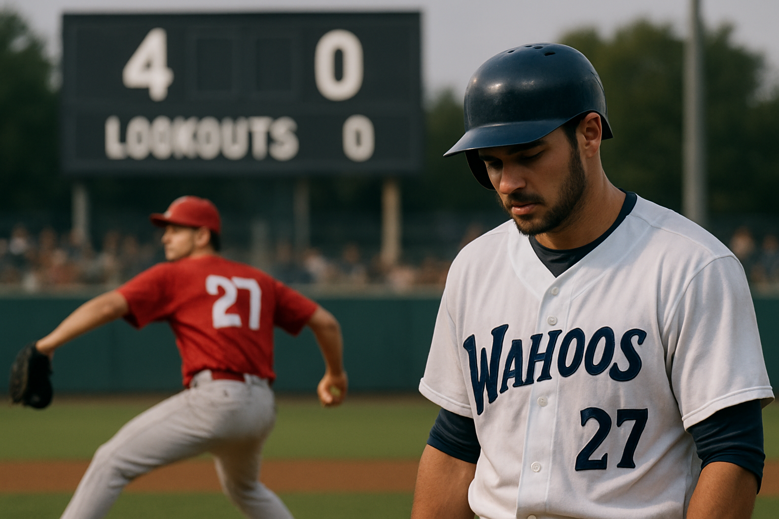 Blue Wahoos Suffer 4-0 Defeat Against Lookouts