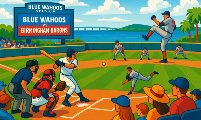 Blue Wahoos vs. Birmingham Barons