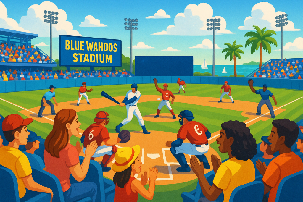 Blue Wahoos vs. Columbus Clingstones