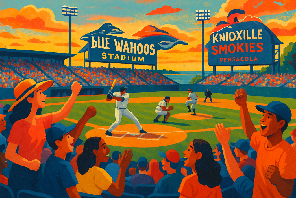 Blue Wahoos vs. Knoxville Smokies