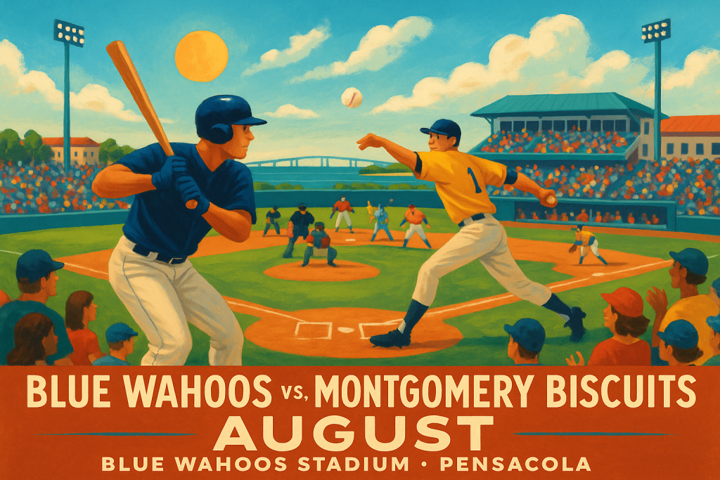 Blue Wahoos vs. Montgomery Biscuits (August)