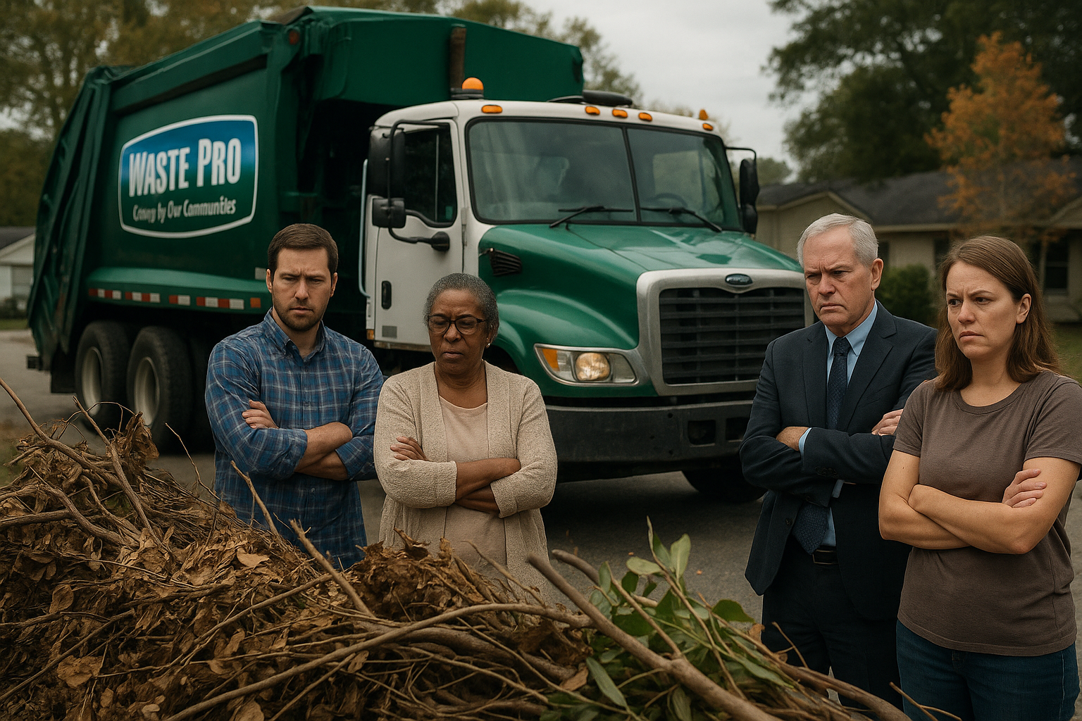 Century Town Council Seeks Solutions for Yard Waste Collection Issues