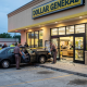 Car crashed into Dollar General storefront entrance
