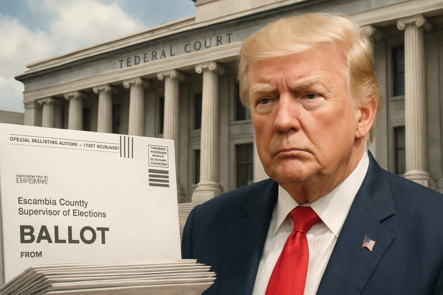 Federal Court Halts Trump's Mail Voting Restrictions: Implications for Escambia County