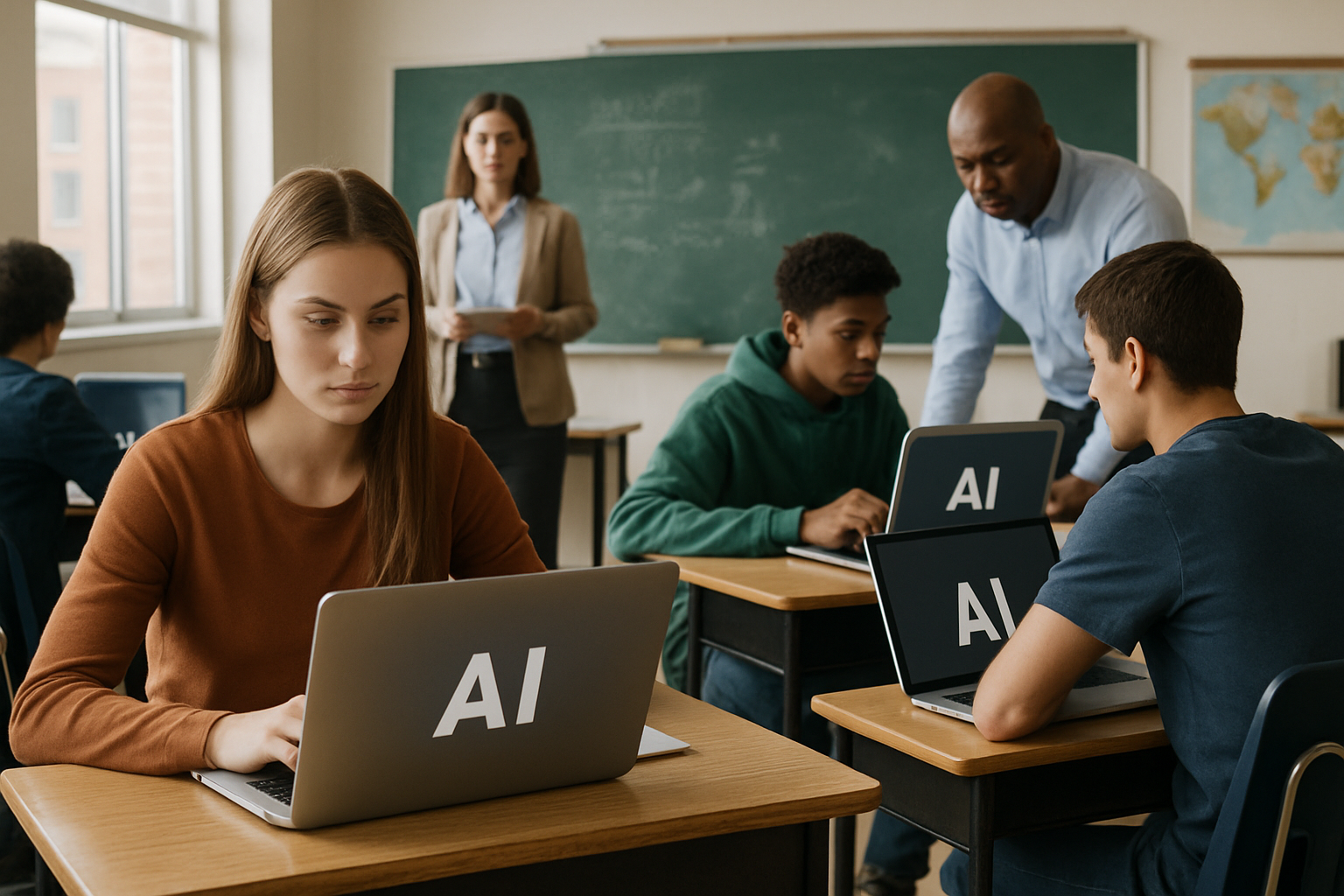 Local Schools Navigate Growing Use of AI as Policies Emerge