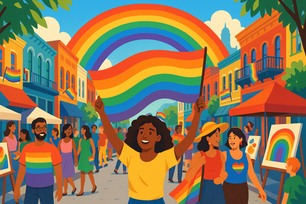 LODA ArtWalk Celebrates National Pride Month
