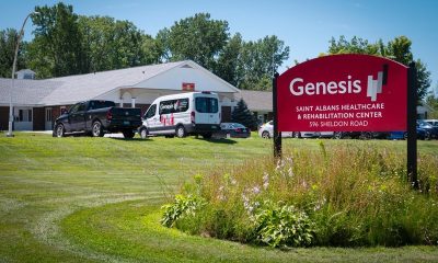 Genesis Saint Albans Healthcare and Rehabilitation Center sign