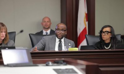 Officials speaking at government meeting panel