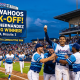 Blue Wahoos celebrate walk-off win at stadium