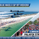 Blue Angels fly over crowded Pensacola beach