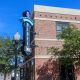 5 Sisters Blues Cafe sign on brick building