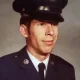 Man in U.S. Air Force dress uniform portrait