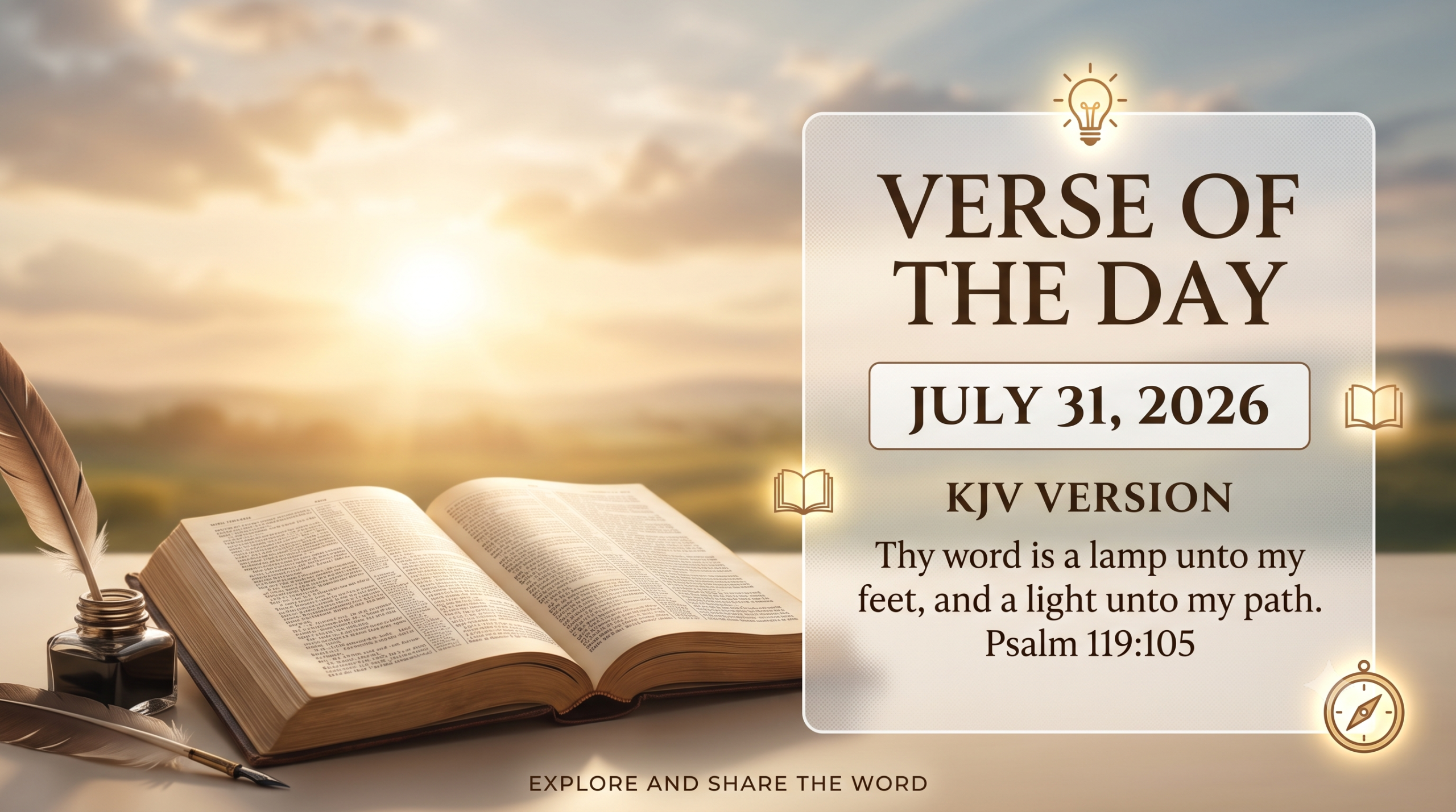 Ephesians 3:20-21 — King James Version (KJV) (2026-07-31)