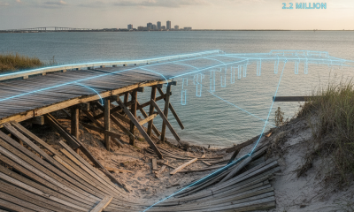 Bay Bluffs Park Boardwalk Project Advances in Pensacola