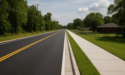 Beulah Road Resurfacing Project Completed in Escambia County