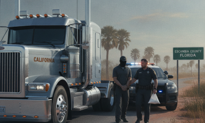 California Truck Driver Arrested in Escambia County for Cocaine Charge