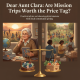 Dear Aunt Clara: Are Mission Trips Worth the Price Tag?
