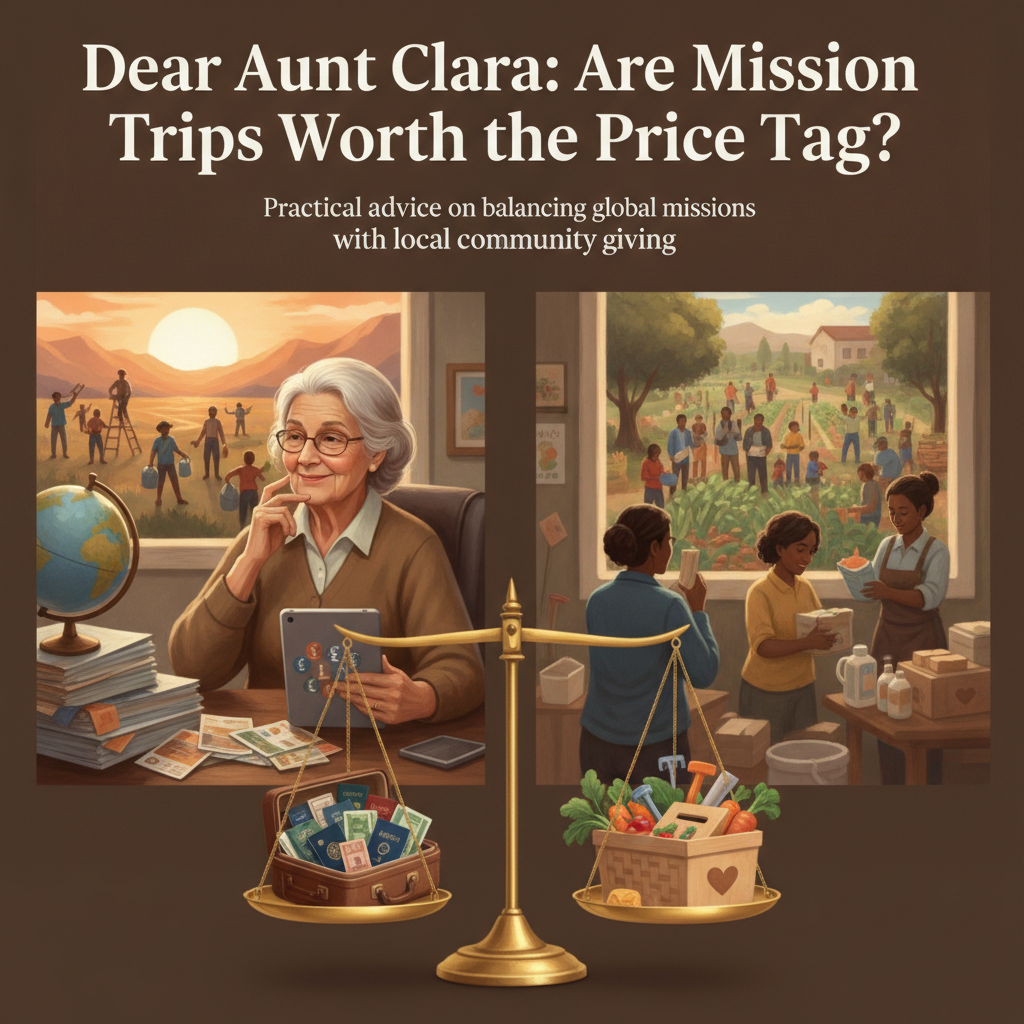 Dear Aunt Clara: Are Mission Trips Worth the Price Tag?