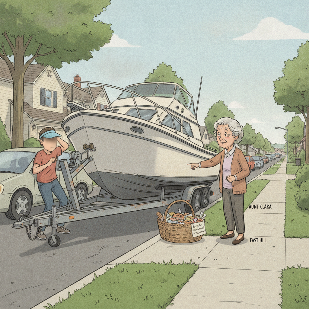Dear Aunt Clara: When Neighborly Peace Offerings Cause Traffic Hazards