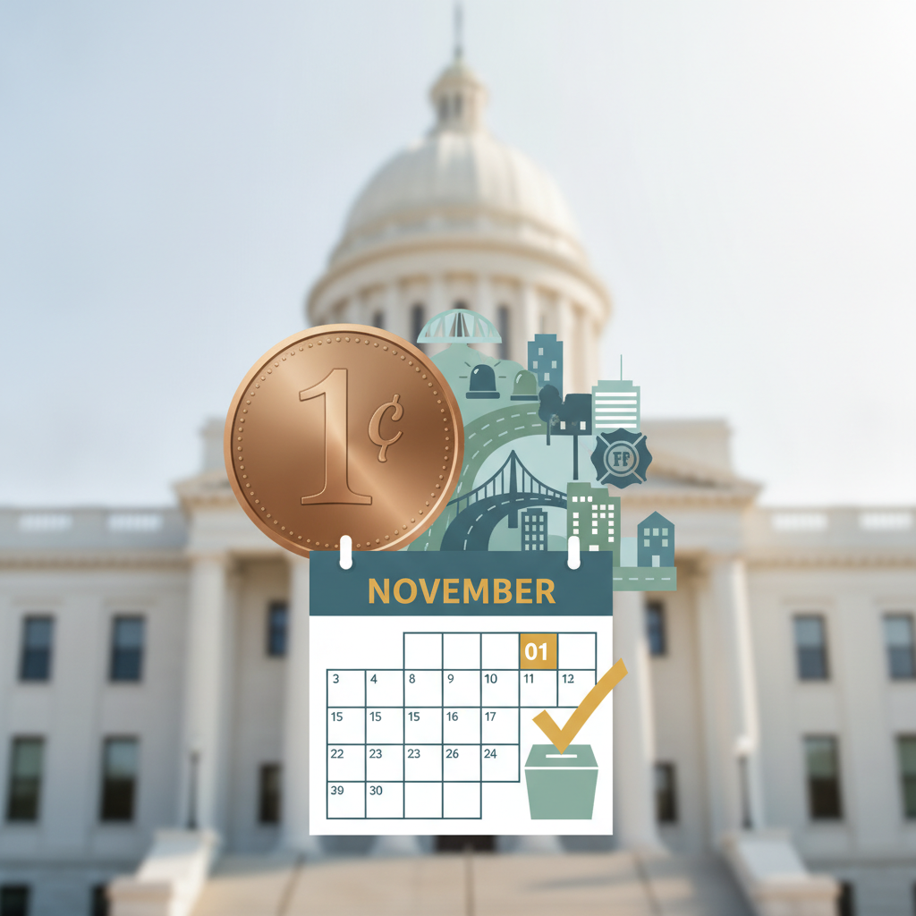 Escambia County Board Approves Renewal of 1-Cent Local Option Sales Tax for November Ballot