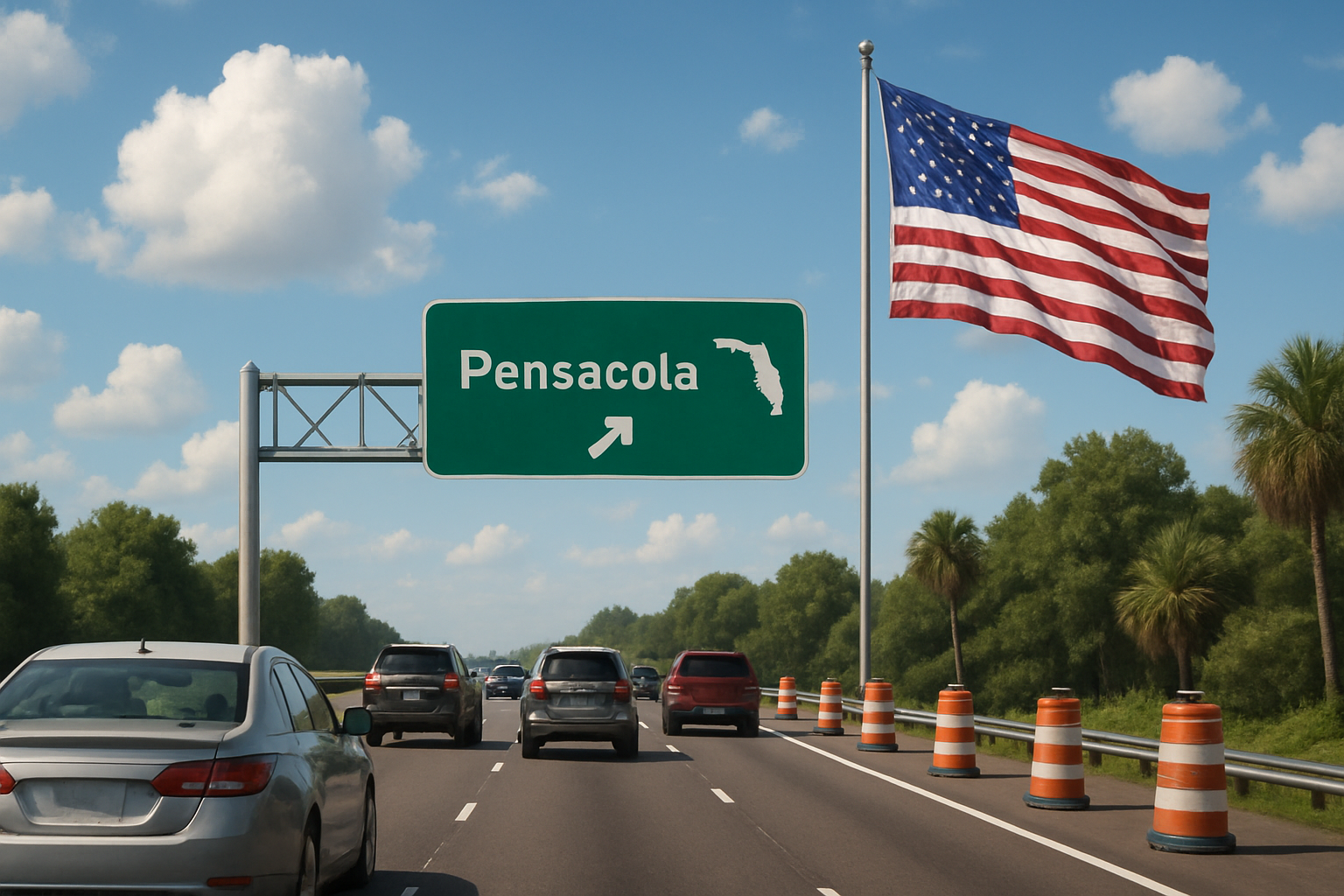 Florida Drivers in Pensacola Enjoy Construction-Free Fourth of July Weekend
