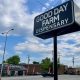 Good Day Farm dispensary roadside sign