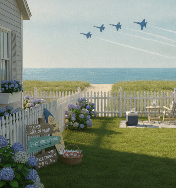 Keeping the Peace (and Your Grass) During Blue Angels Weekend