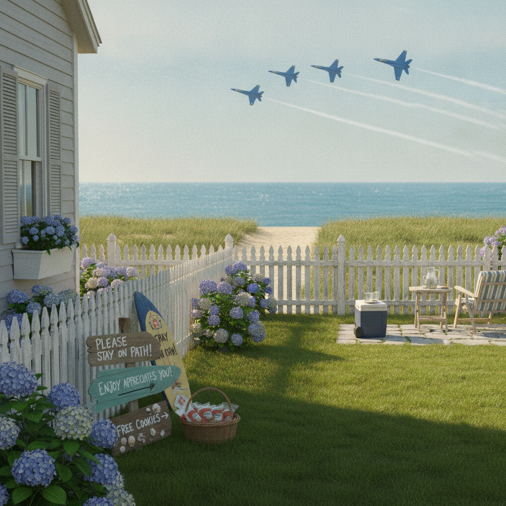 Keeping the Peace (and Your Grass) During Blue Angels Weekend