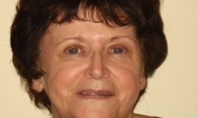 Portrait of older woman with short dark hair