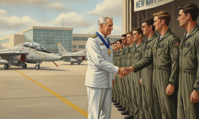 Medal of Honor Recipient Royce Williams Visits Pensacola to Welcome New Navy Aviators