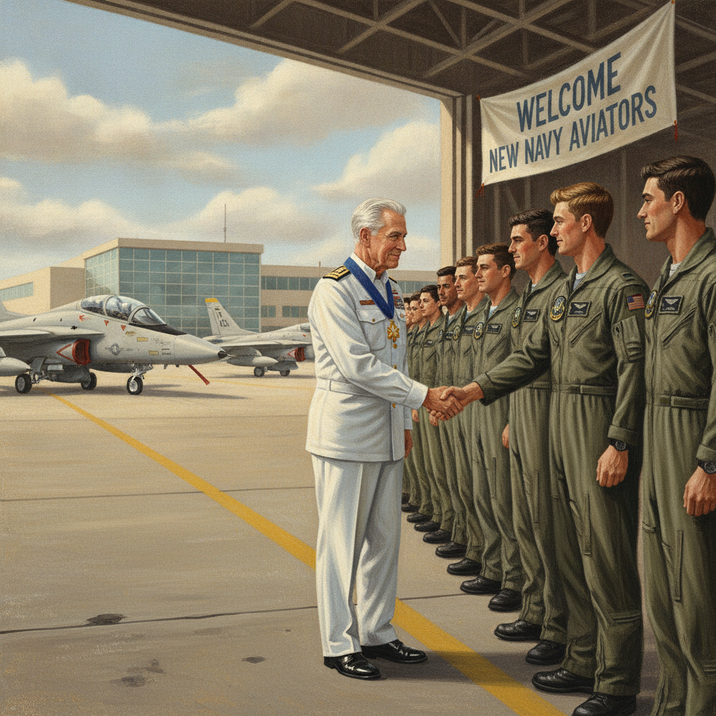 Medal of Honor Recipient Royce Williams Visits Pensacola to Welcome New Navy Aviators