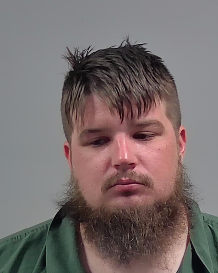 Man with short hair and full beard portrait