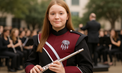 Northview High School Band Member Honored at Statewide Event