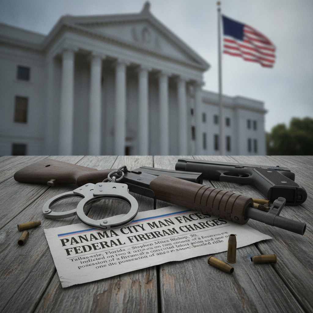 Panama City Man Faces Federal Charges for Firearm Possession