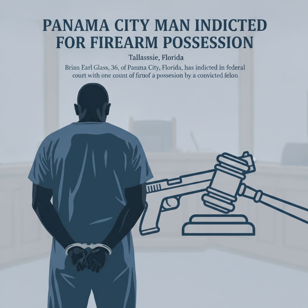 Panama City Man Indicted for Firearm Possession