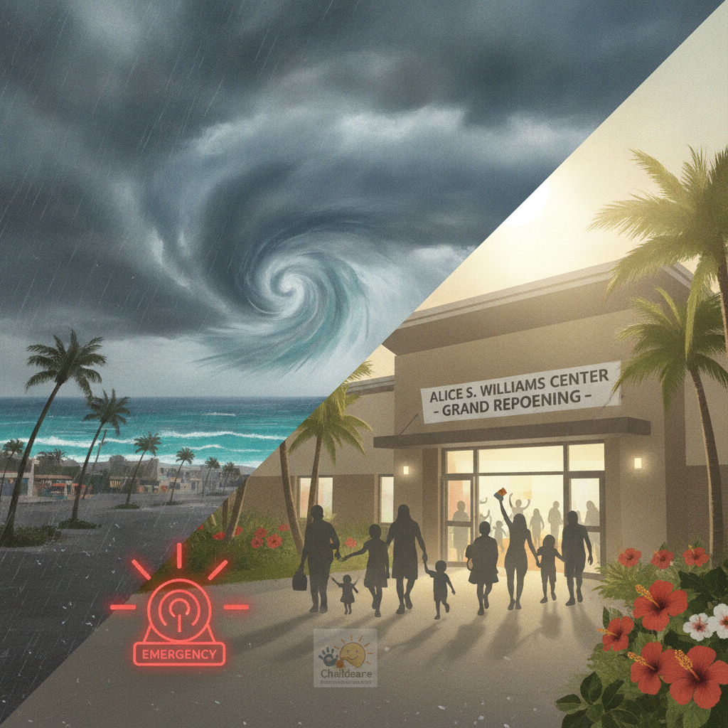 Tropical Storm Bertha Approaches Florida Panhandle as Local Community Celebrates Historic Center Reopening