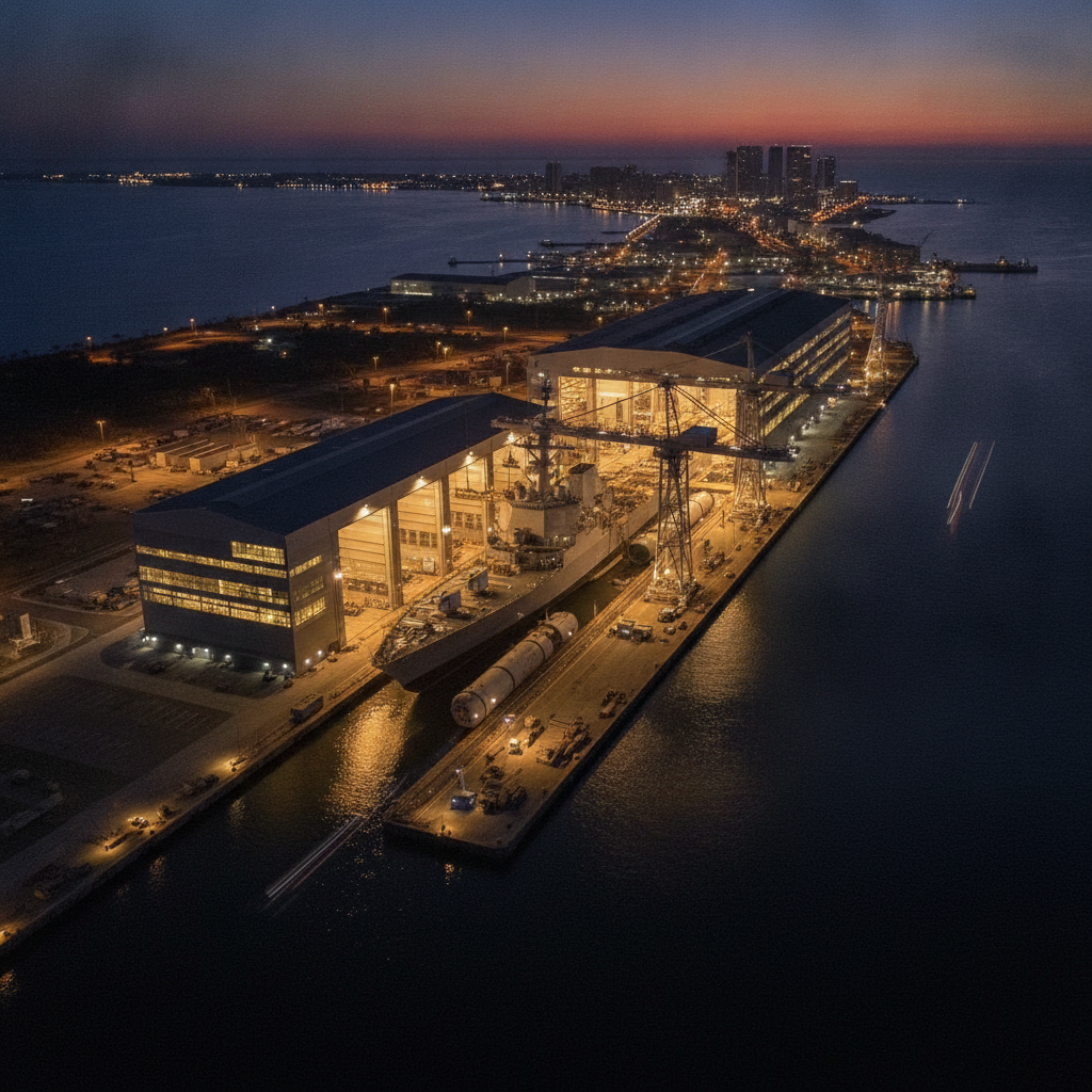 $275 Million Port of Pensacola Defense Shipyard Expansion Advances with Birdon America