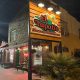 El Tapatio Mexican Restaurant entrance at night