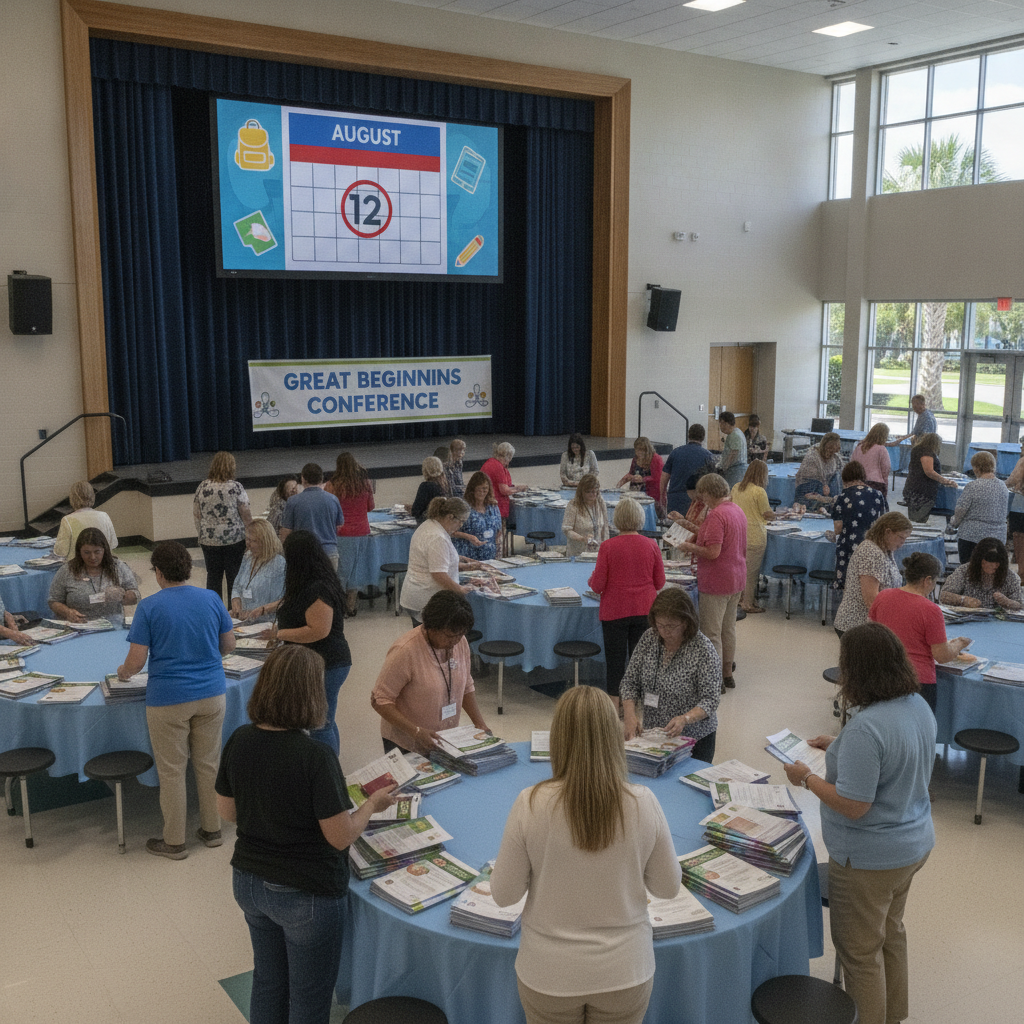 Escambia Public Schools Welcomes New Educators at Beulah Middle Ahead of Aug. 12 School Start