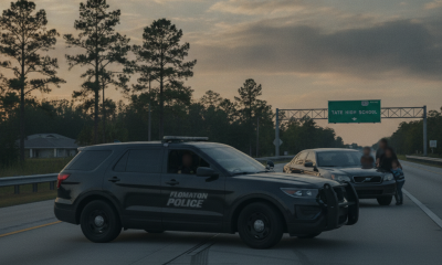 Flomaton Police Launch Internal Investigation After Officer Accused of Road Rage Incident in Cantonment