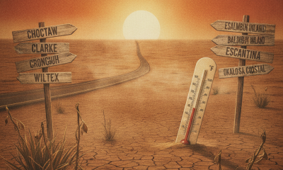 Heat Advisory: Choctaw; Washington; Clarke; Wilcox; Monroe; Conecuh; Butler; Crenshaw; Escambia; Covington; Mobile Inland; Baldwin Inland; Mobile Central; Baldwin Central; Mobile Coastal; Baldwin Coastal; Escambia Inland; Escambia Coastal; Santa Rosa Inland; Santa Rosa Coastal; Okaloosa Inland; Okaloosa Coastal; Wayne; Perry; Greene; Stone; George