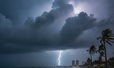 Heavy Rain and Thunderstorms Sweep Pensacola Area Ahead of Weekend Shift